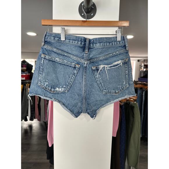 SOLD AGOLDE Parker Denim Jean Shorts Size 25 - Picture 3 of 5